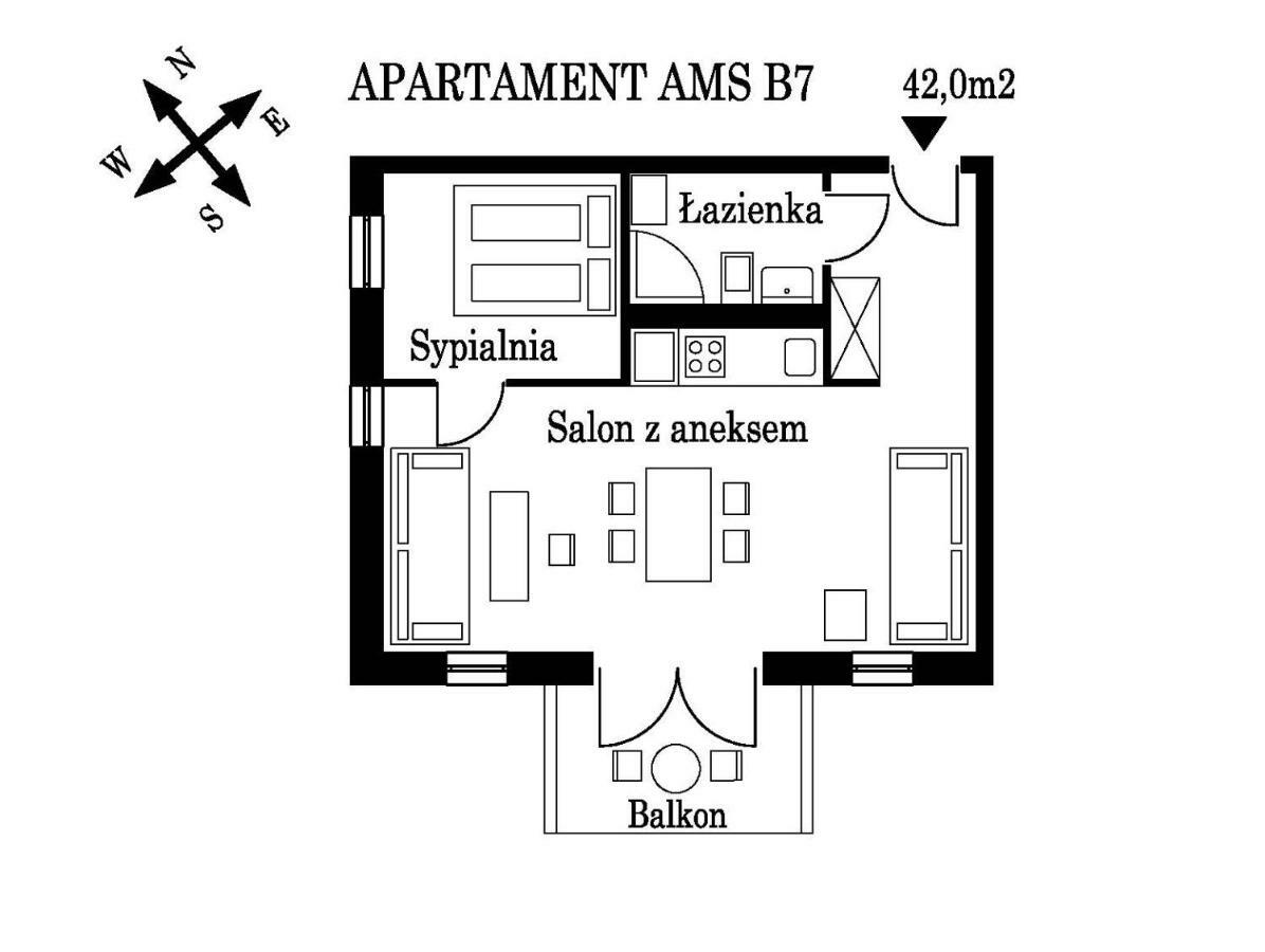 Apartament Ams B7 Rewal Exterior photo